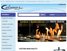 Tablet Screenshot of calumax.com.br